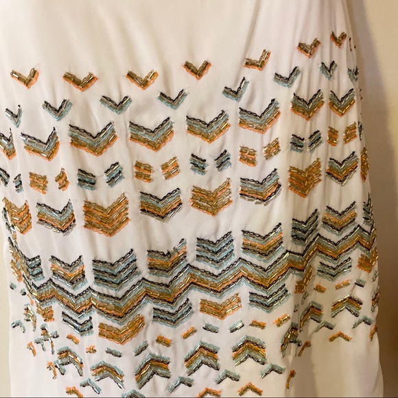 ❌SOLD❤️3/$10 Greylin Racerback Chevron Top - Picture 6 of 8